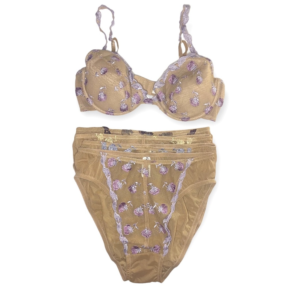 NWOT 5 Piece Bra/Panty Bundle